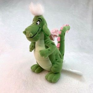 Walt Disney Pete's Dragon Elliot Stuffed Plush Green 8in